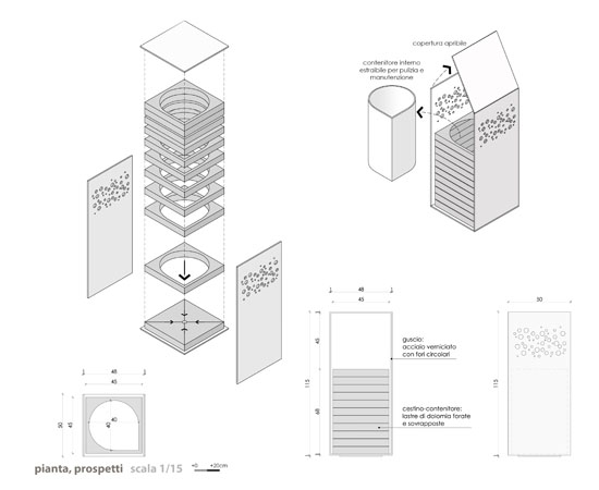 Urban Furniture Design Bin, Bike Racks