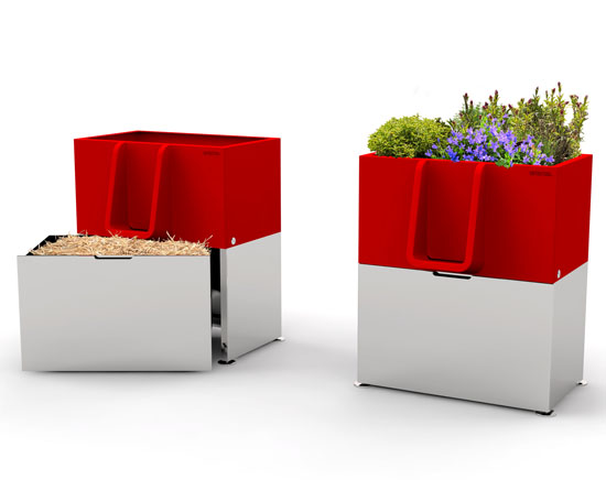 Uritrottoir : Urinal Planter