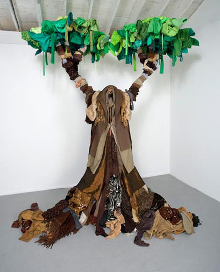 Used Clothes Sculpture