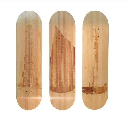 Utopian Bamboo Skateboard