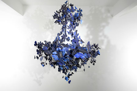 Virture Blue Chandelier