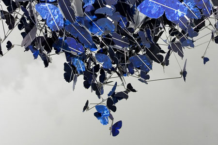 Virture Blue Chandelier