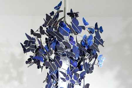 Virture Blue Chandelier