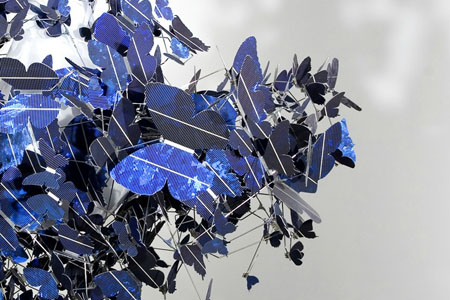 Virture Blue Chandelier
