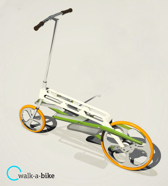 Walkabike by Jude D'Souza - Bike for Urban Commuter