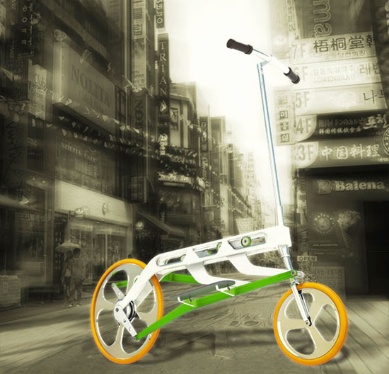 Walkabike by Jude D'Souza - Bike for Urban Commuter