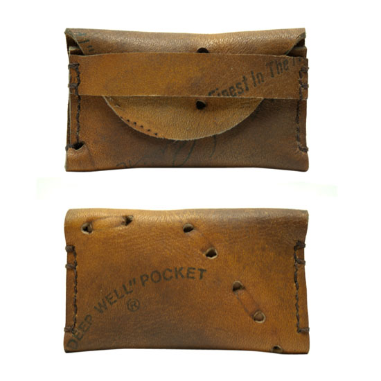 Wallet from Old Baseball Gloves 