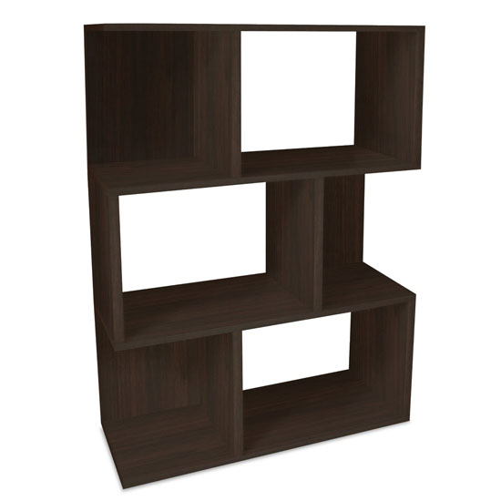 Way Basics Eco 3-Shelf Madison Bookcase and Storage