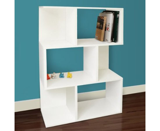 Way Basics Eco 3-Shelf Madison Bookcase and Storage