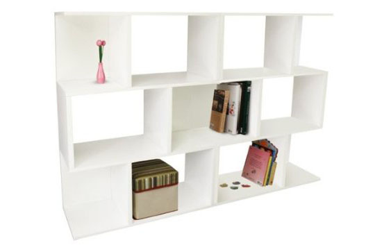 Way Basics Eco 3-Shelf Madison Bookcase and Storage