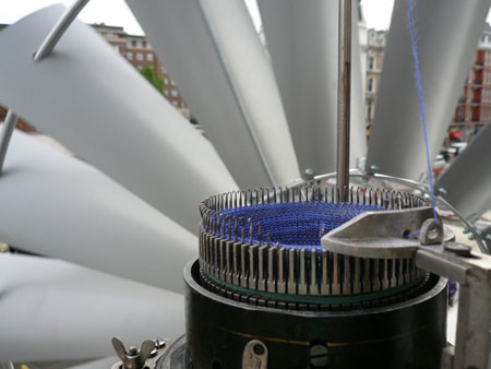 Wind Knitting Machine