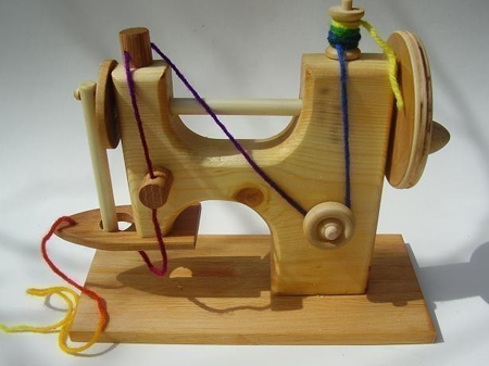 Wood Toy Sewing Machine