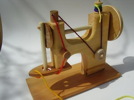 Wood Toy Sewing Machine