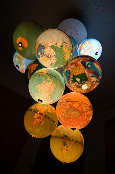 World Inside Out Chandelier