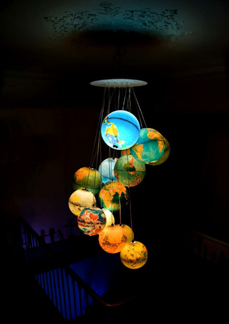 World Inside Out Chandelier