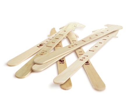 WWF China Popsicle Stick